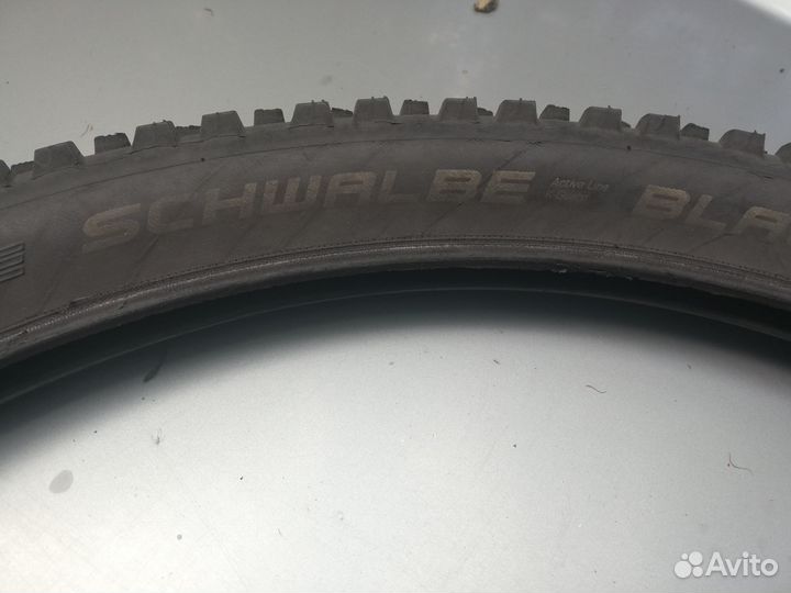 1 (Одна) б/у велопокрышка Schwalbe 26 x 2.1