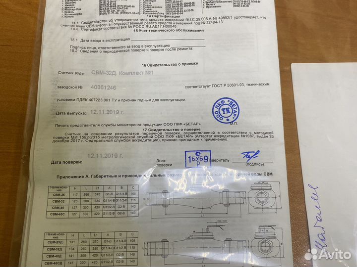 Счётчик свм-32Д
