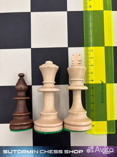 Шахматные фигуры Стаунтон №5 с утяжелителем