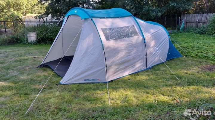 Палатка туристическая 4 местная Arpenaz Family 4.1