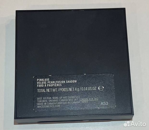 Тени для век палетка Mac pinkluxe. Оригинал