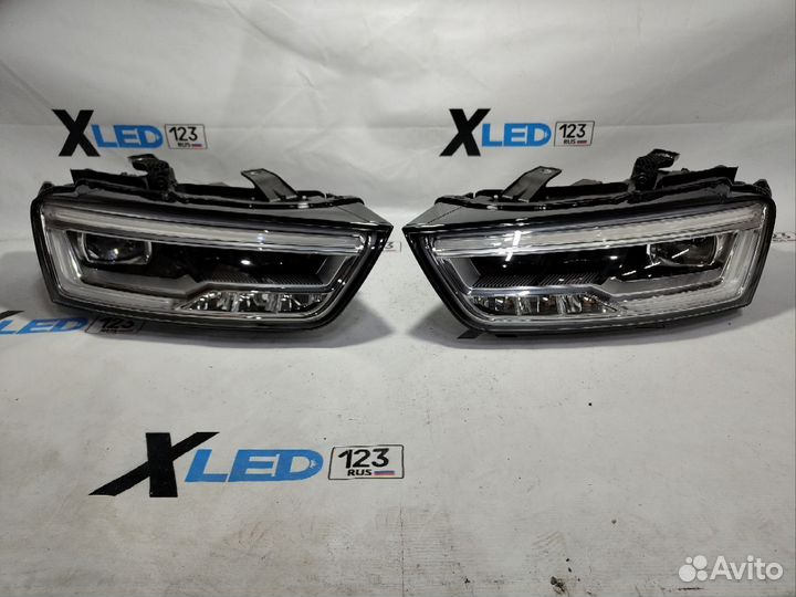 Фара правая левая Audi Q3 16-18 рест LED в сборе