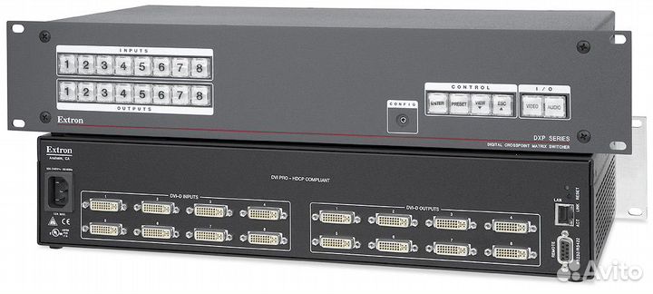Матричный переключатель Extron DXP 44 DVI Pro
