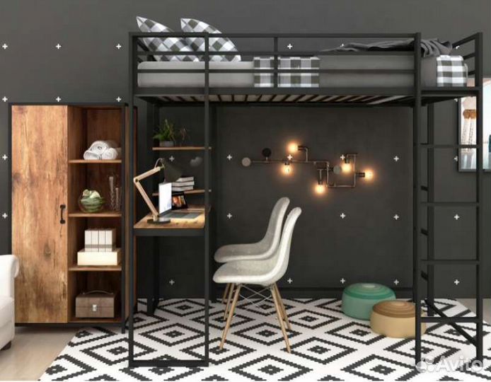 Кровать чердак Лофт