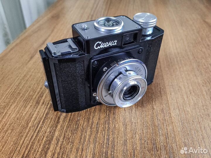 Советский фотоаппарат «Смена-1» (СССР, 1955г.)