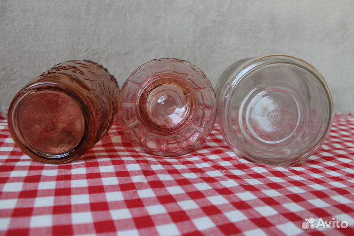 Цветное стекло посуда СССР