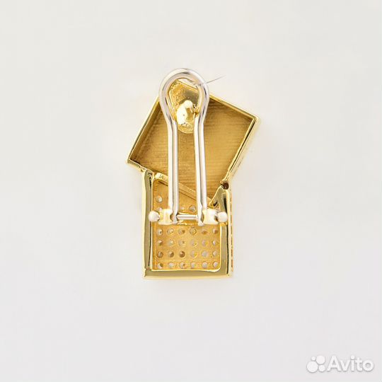 Серьги золотые