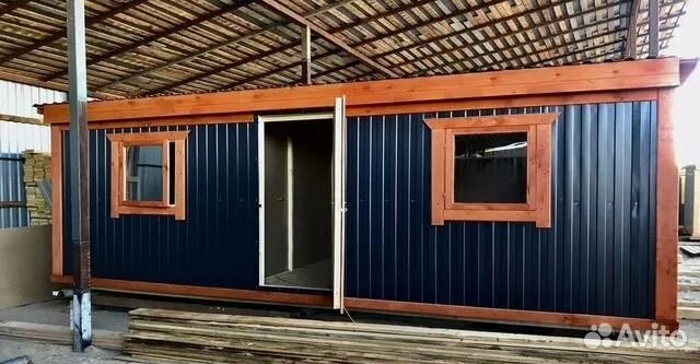 Евробытовка (распашонка) с тамбуром (бке03)