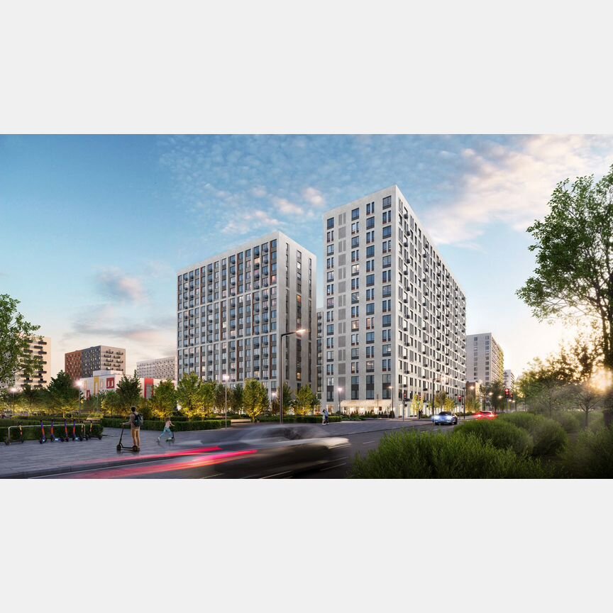 Квартира-студия, 28,8 м², 6/15 эт.