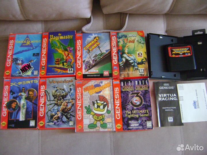 Игры Sega Genesis Megadrive лицензия