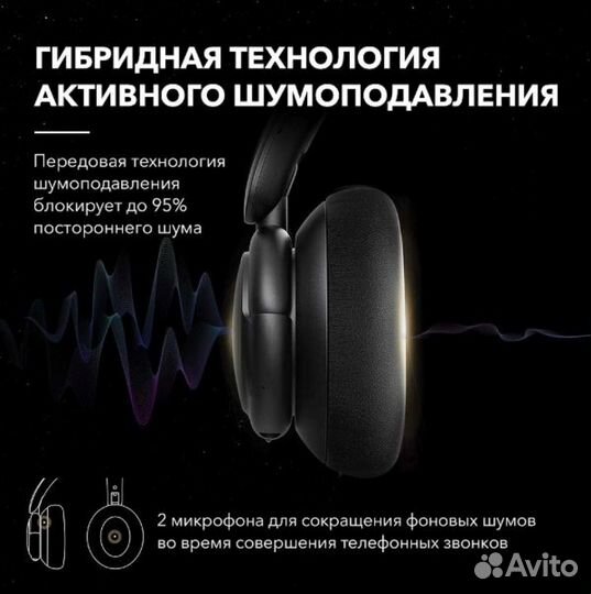 Наушники Soundcore Life Q30 Black (A3028)