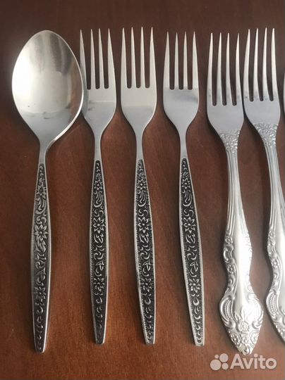 Ложки и вилки времён СССР