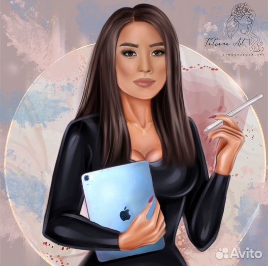 Рисую шарж-портреты