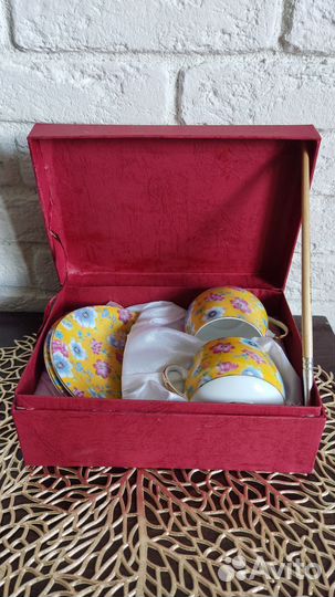 Кофейный сервиз Yamasen gold collection 24ct