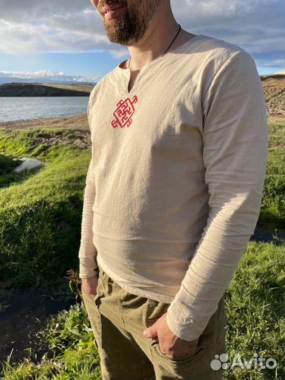 Пошив мужских рубах из льна