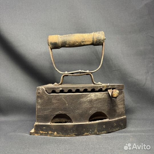 Утюг угольный винтажный старинный советский ретро