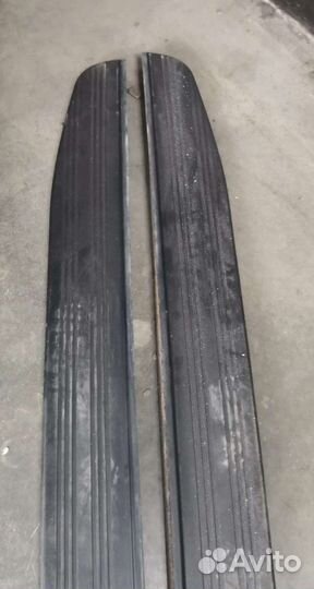 Range Rover 4 подножки бу комплект с кронштейнами