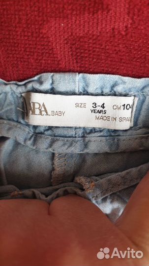 Брюки на девочку zara lc waikiki 92