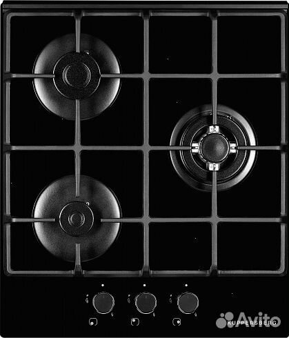 Поверхность газовая Kuppersberg FQ42B черный