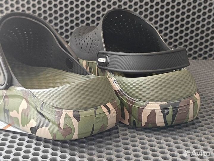 Crocs сабо мужские Literide camo