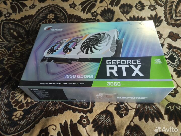 Видеокарта Colorful GeForce RTX 3060 12 гб