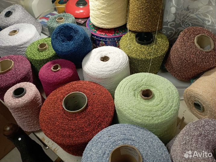 Пряжа фантазийная хлопок