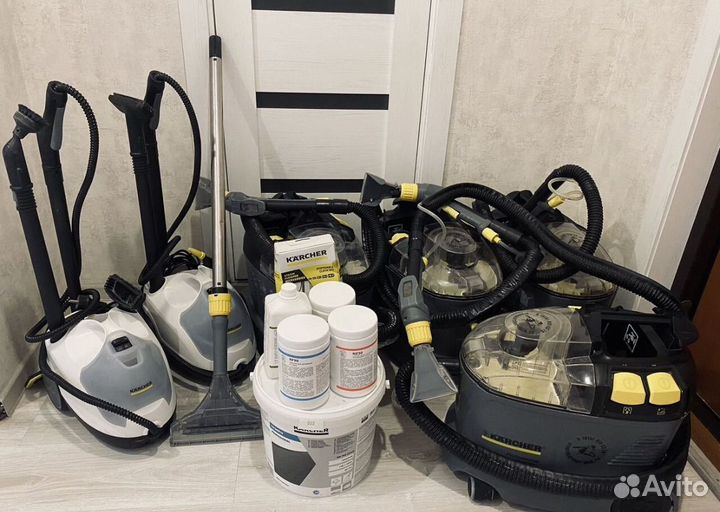 Аренда моюших пылесосов Karcher Puzzi