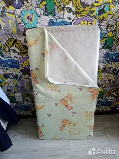 Матрас детский (кокос) 120 60 бу