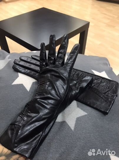 Перчатки женские натуральная кожа