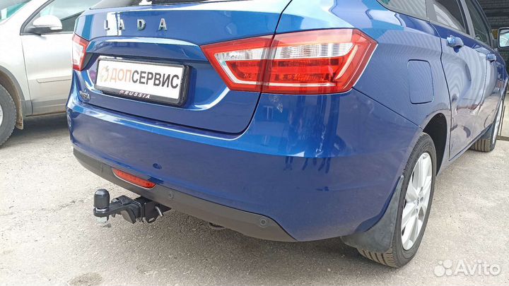 Фаркоп на LADA Vesta, легкосёъмный шар под квадрат