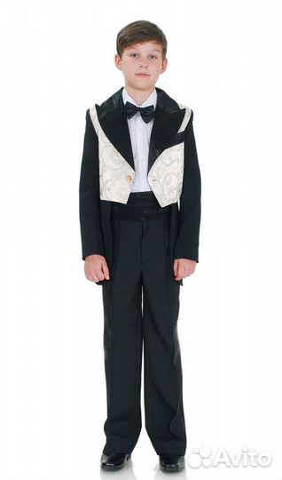 Фрак с брюками, смокинг, цилиндр на прокат