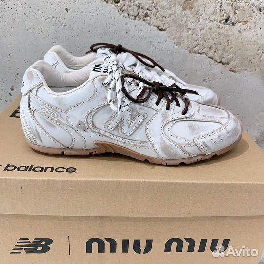 Кроссовки Miu Miu & New Balance