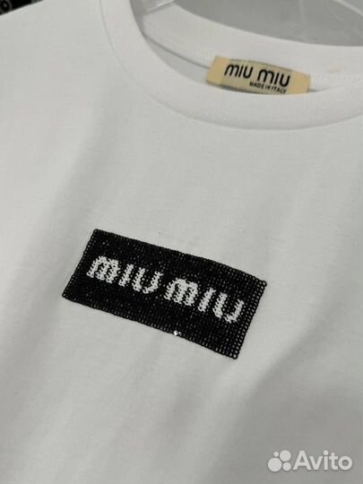 Футболка miu miu