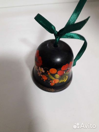 Колокольчик деревянный, авторская работа