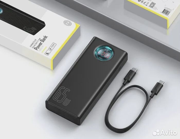Power Bank внешний аккумулятор повербанк 30000 мАч