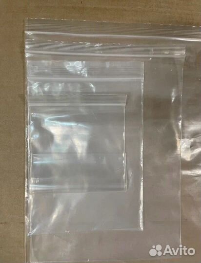 Зип пакеты гриппер, 400 х 500 мм, 80 мкм