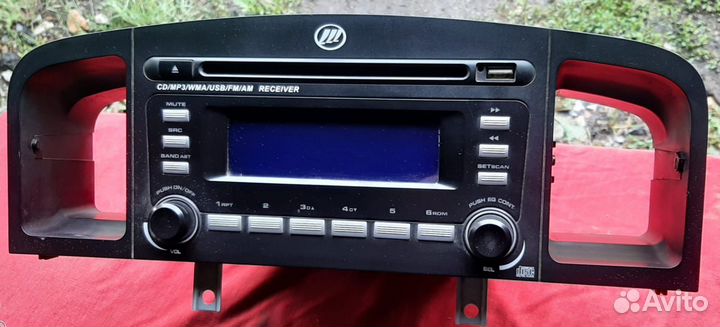 Штатнаямагнитола lifan solano 620