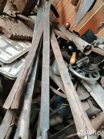 Кочерга для русской печи старинная