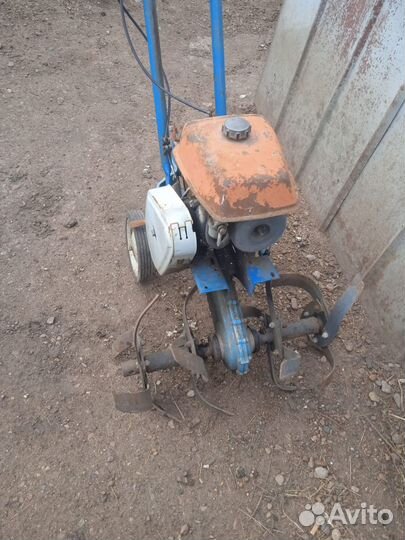 Мотоблок Крот рабочий