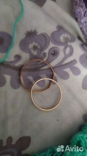 Золотые обручальные кольца 583 пробы