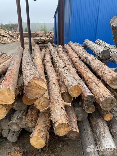 Столбы деревянные сосновые