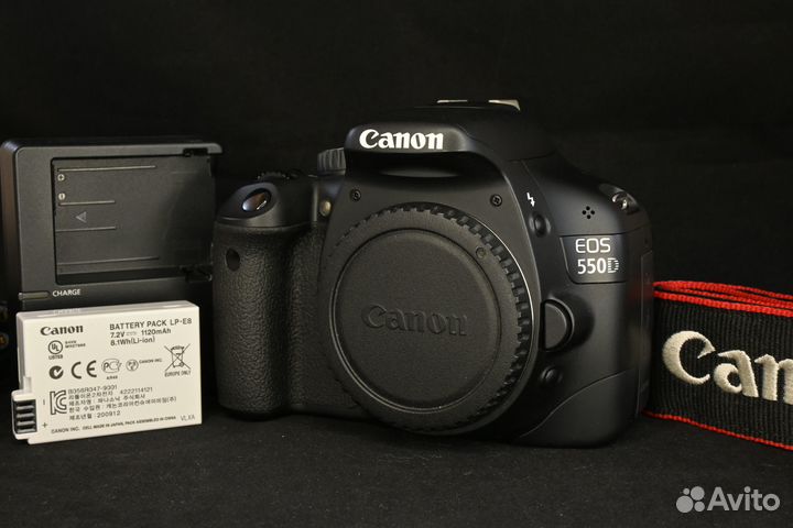 Canon EOS 550D body пробег 3000