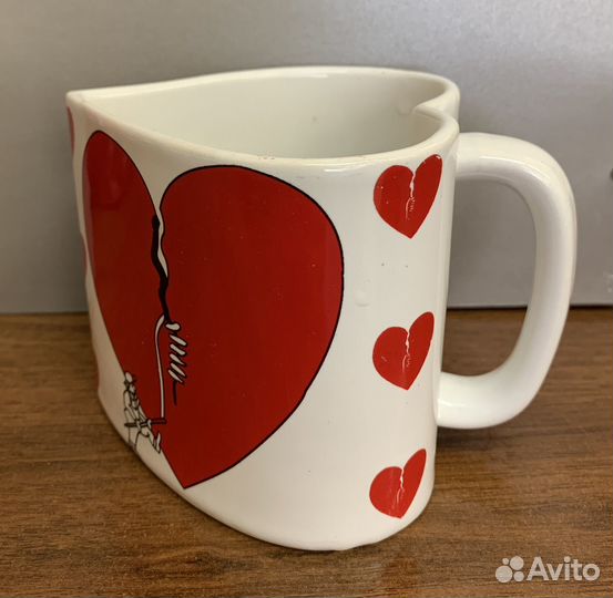 Кружка в форме сердца
