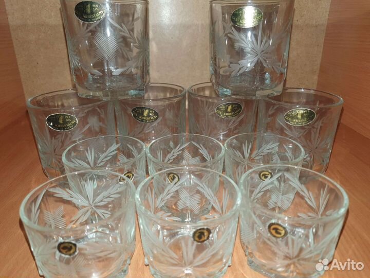 Гусь хрустальный стаканы