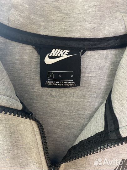 Зип худи Nike tech fleece