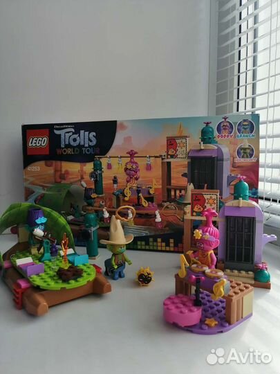 Конструктор Lego Trolls На плоту + пазлы в подарок