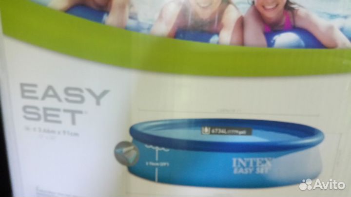 Надувной бассейн 366х91 inteX Easy Set 28