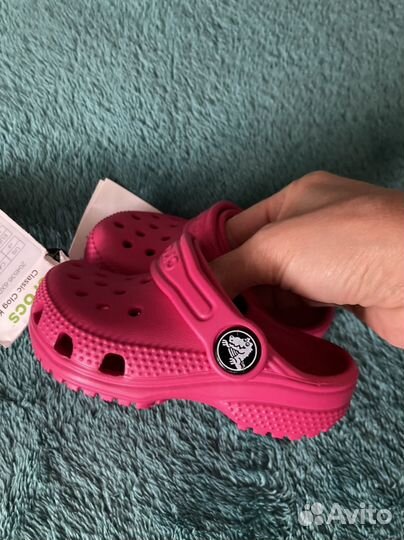 Сандалии сабо crocs c4 19-20 размер новые