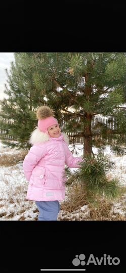 Зимний костюм для девочки 110