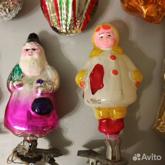Елочные игрушки СССР